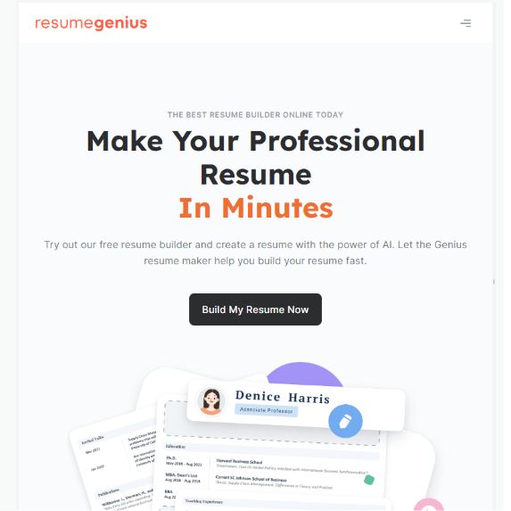 Resume Genius Ai Resume Builder Tool Features, Reviews, Pros & Cons