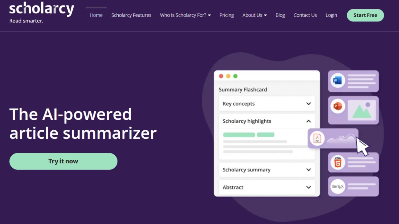Scholarcy: Ai Tool Reviews, Pros & Cons, Alternatives And Pricing